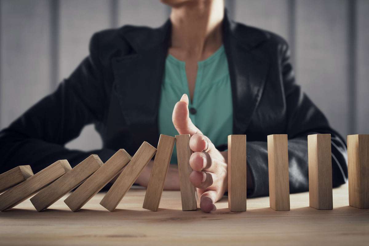 financial crisis manager stops dominoes from falling